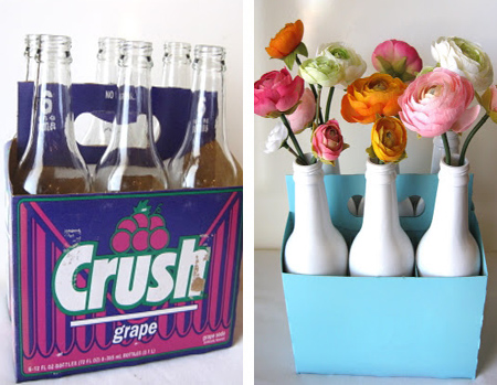 rustoleum spray paint on glass bottles