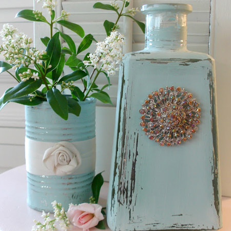 recycle tin aluminium can tin home decor