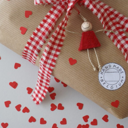 Cute little angel Christmas tree ornaments