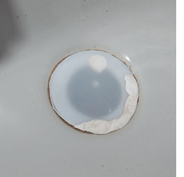 restore repaint paint sink basin