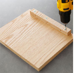 Super simple magazine rack