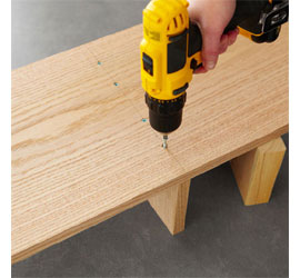 Super simple magazine rack