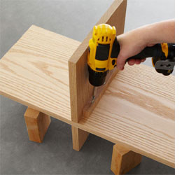 Super simple magazine rack