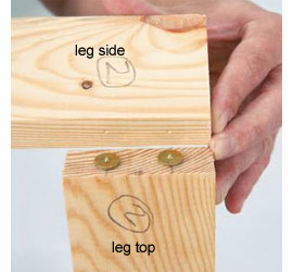 Make a flip-up | flip-down table