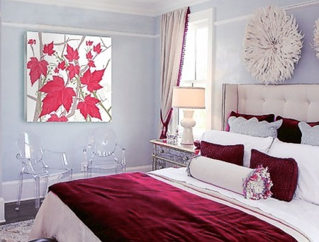 The art of using accent colours