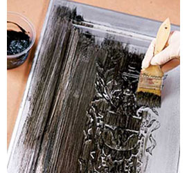 How to do relief stencilling 
