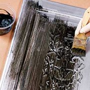 How to do relief stencilling