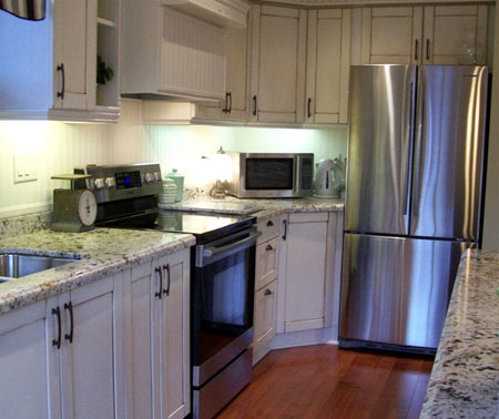 A kitchen goes from shabby to chic!