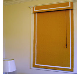 Cover up bamboo blinds