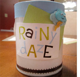 Rainy day activity sticks