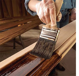 How to finish wood trim