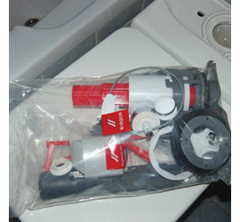 remove and replace a toilet