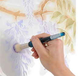 How to stencil on walls 