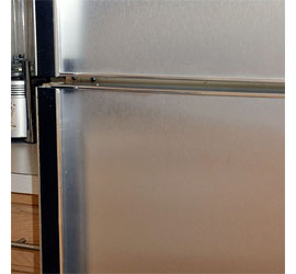 DIY stainless steel finish on appliances 