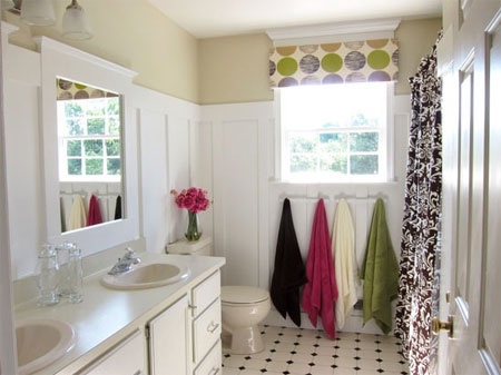 makeover a bathroom on a tight budget