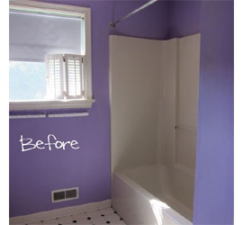 makeover a bathroom on a tight budget