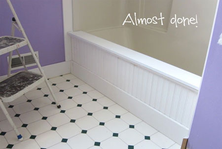 makeover a bathroom on a tight budget 