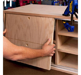 Make a stylish TV cabinet