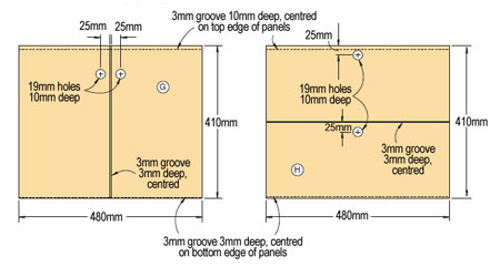 Make a stylish TV cabinet