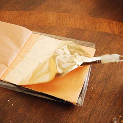 How to gild a picture frame