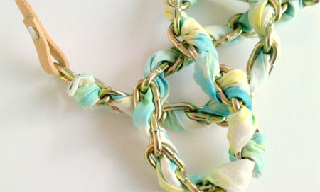 Tie dye camera strap