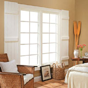 DIY cottage-style shutters