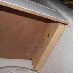 how to put up shelves