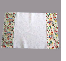 Fabric baby changing bag