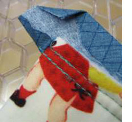 Fabric baby changing bag