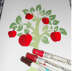 Create art with spray paint