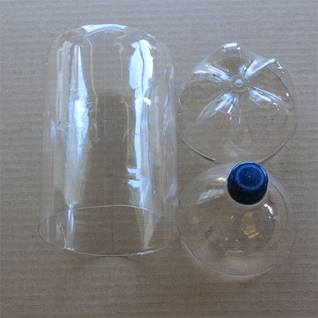 Make safety glasses from plastic bottles 