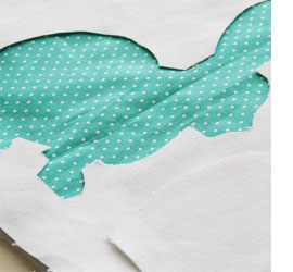 Sew a cute bunny cushion
