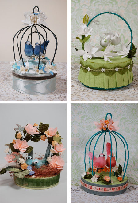 miniature crafts  bird cages