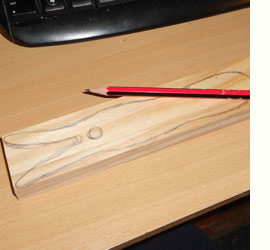 How to make a knitting fork 