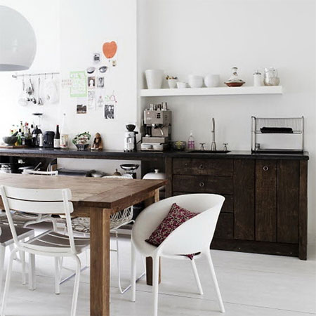 Shelving ideas for a kitchen