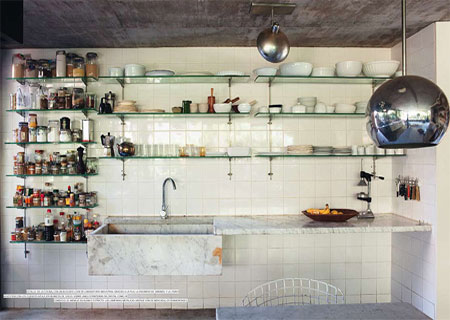 Shelving ideas for a kitchen