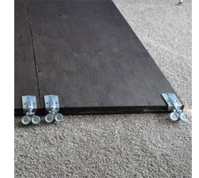 How to make sliding barn doors