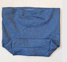 How to make a cotton, burlap or hemp tote bag