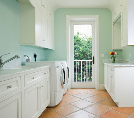laundry plan modern shaker