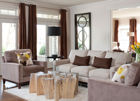 Window treatments finish off any room 