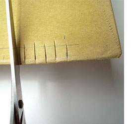 Make a simple weaving loom 