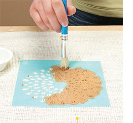 Burlap or linen table runner