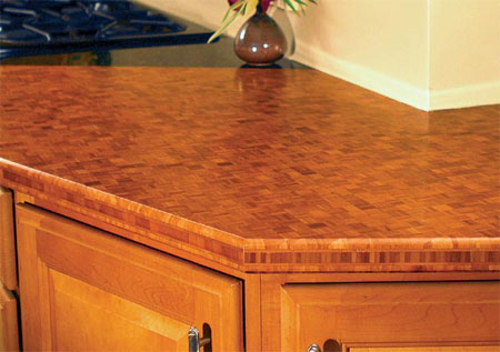 Are butcher block countertops sanitary