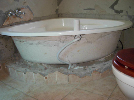 DIY bathroom renovation