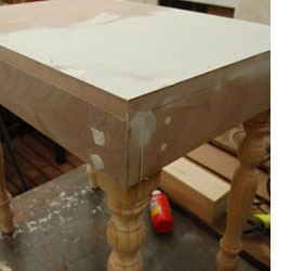 How to make a side table