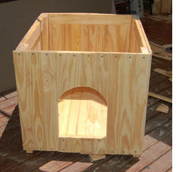 DIY dog kennel 