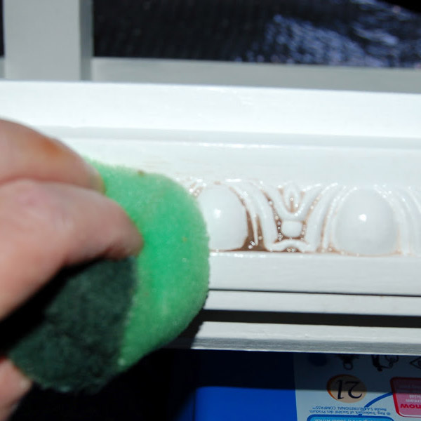 distress or age a side table