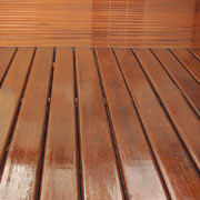 Maintain a timber deck