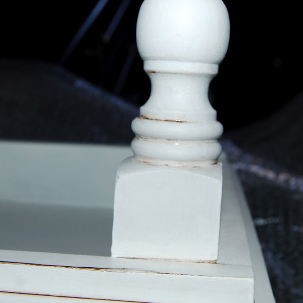 distress or age a side table