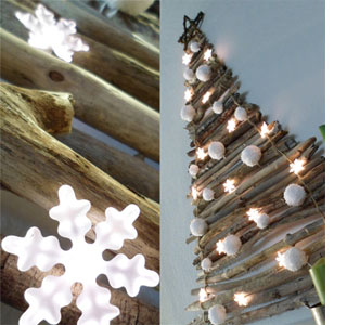 christmas tree with branches